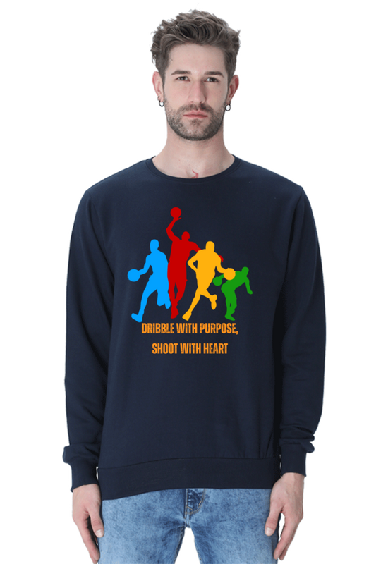 Sweatshirt Men - Basketball 4 players